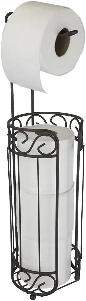 Top 30 Products &Amp; Accessories For Simplifying Your Rv Bathroom 8 home basics free-standing toilet paper holder