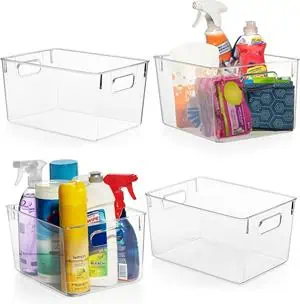 Top 30 Products &Amp; Accessories For Simplifying Your Rv Bathroom 12 mdesign plastic storage organizer