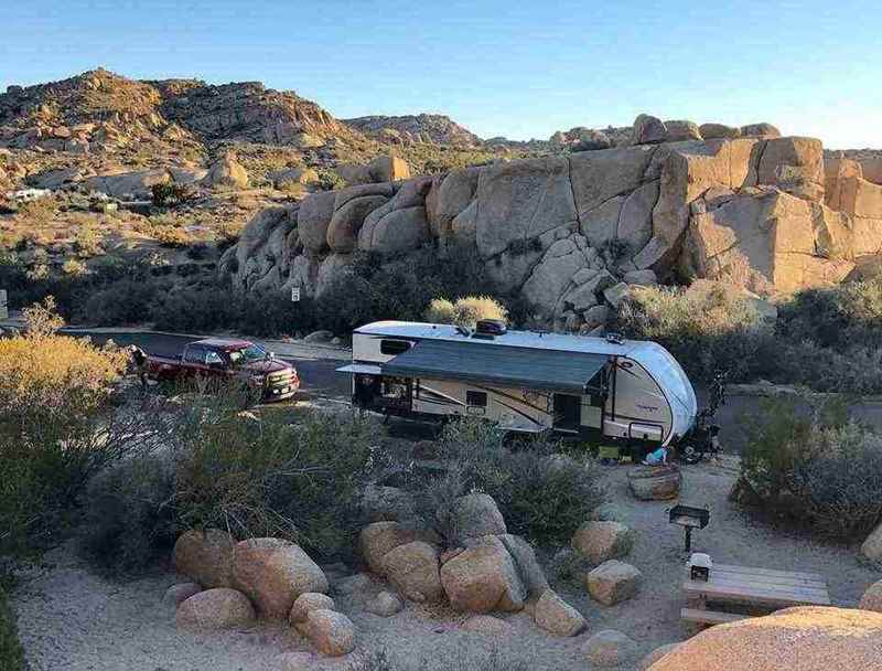 desert rv camping california