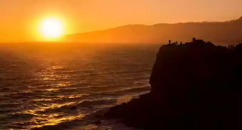 point dume sunset california