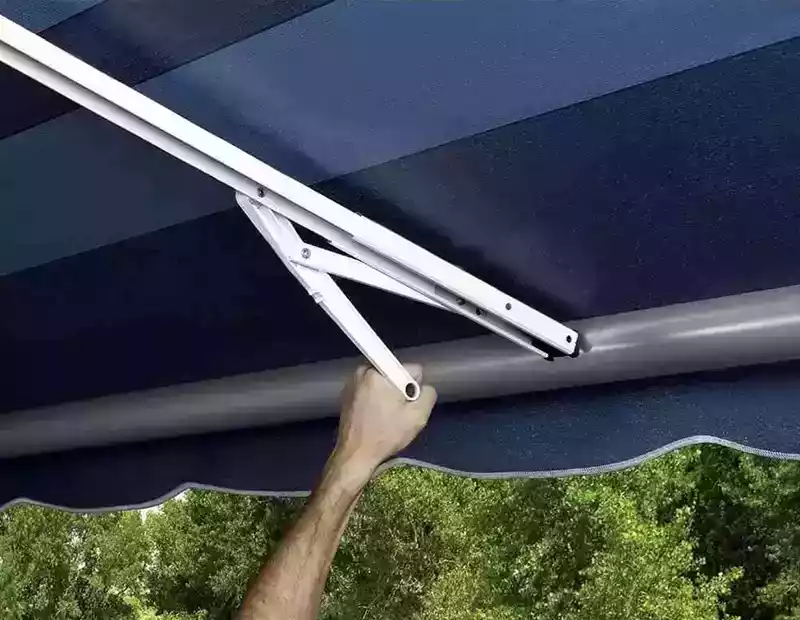 carefree add-on awning rafter