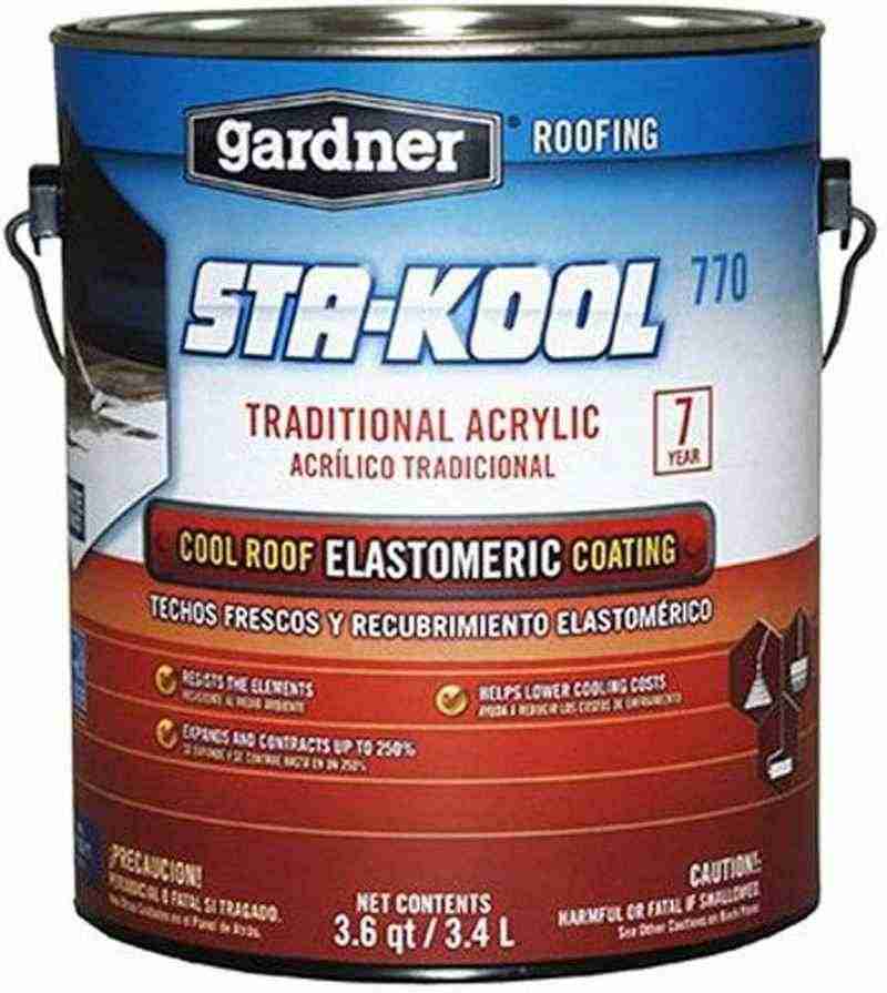 gardner sta-kool roof coating