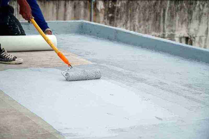 rv roof coating application