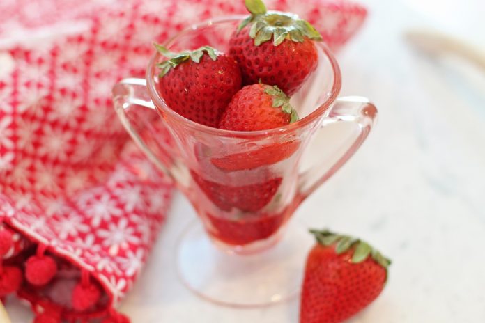Photo by TerriC strawberries, summer, nature, picnic desserts