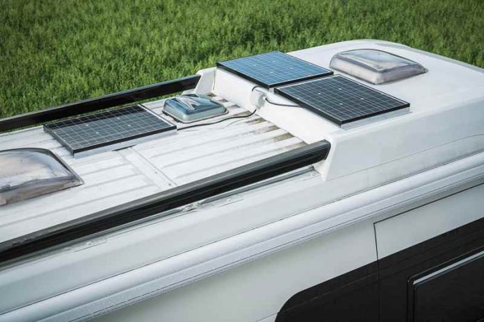 RV solar panel kit
