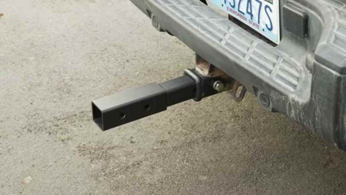trailer hitch extension