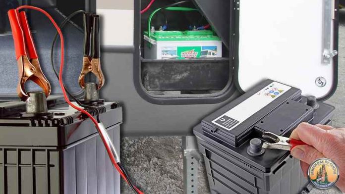 how to keep motorhome batteries charged