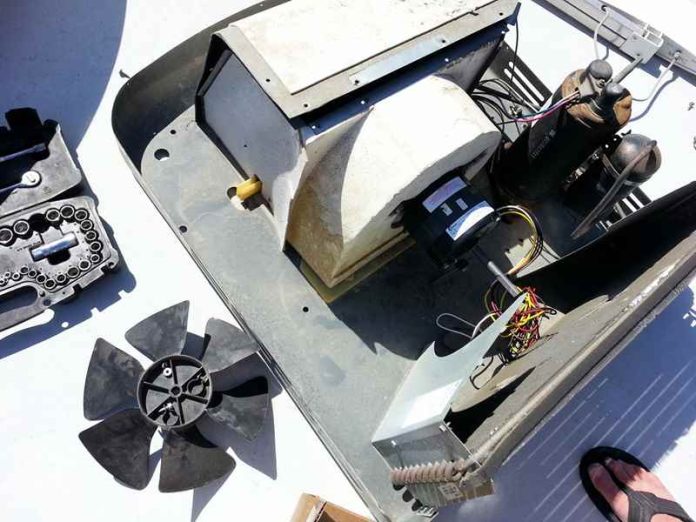 how to seal an RV air conditioner 1 800X600 Knowing how to seal an RV air conditioner can keep your environment clean and free from dust, pollen, and other allergens while also maintaining efficiency and keeping utility costs lower.