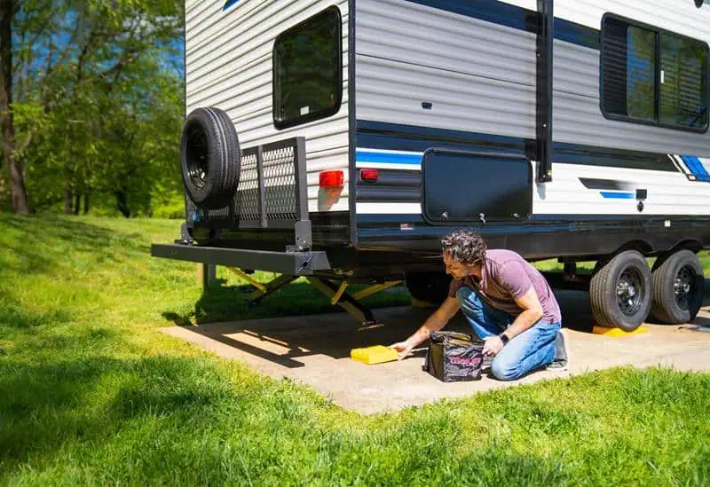 How To Stop An Rv From Shaking When Walking Around Inside 1 rv stabilizers and pads