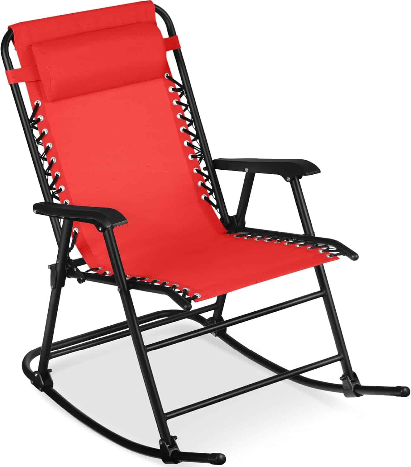 best choice products outdoor folding rocking chair