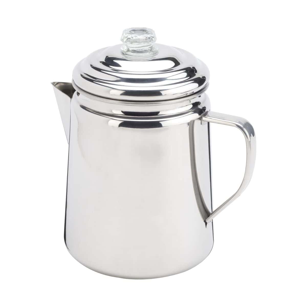 coleman 12 cup stainless steel coffee percolator