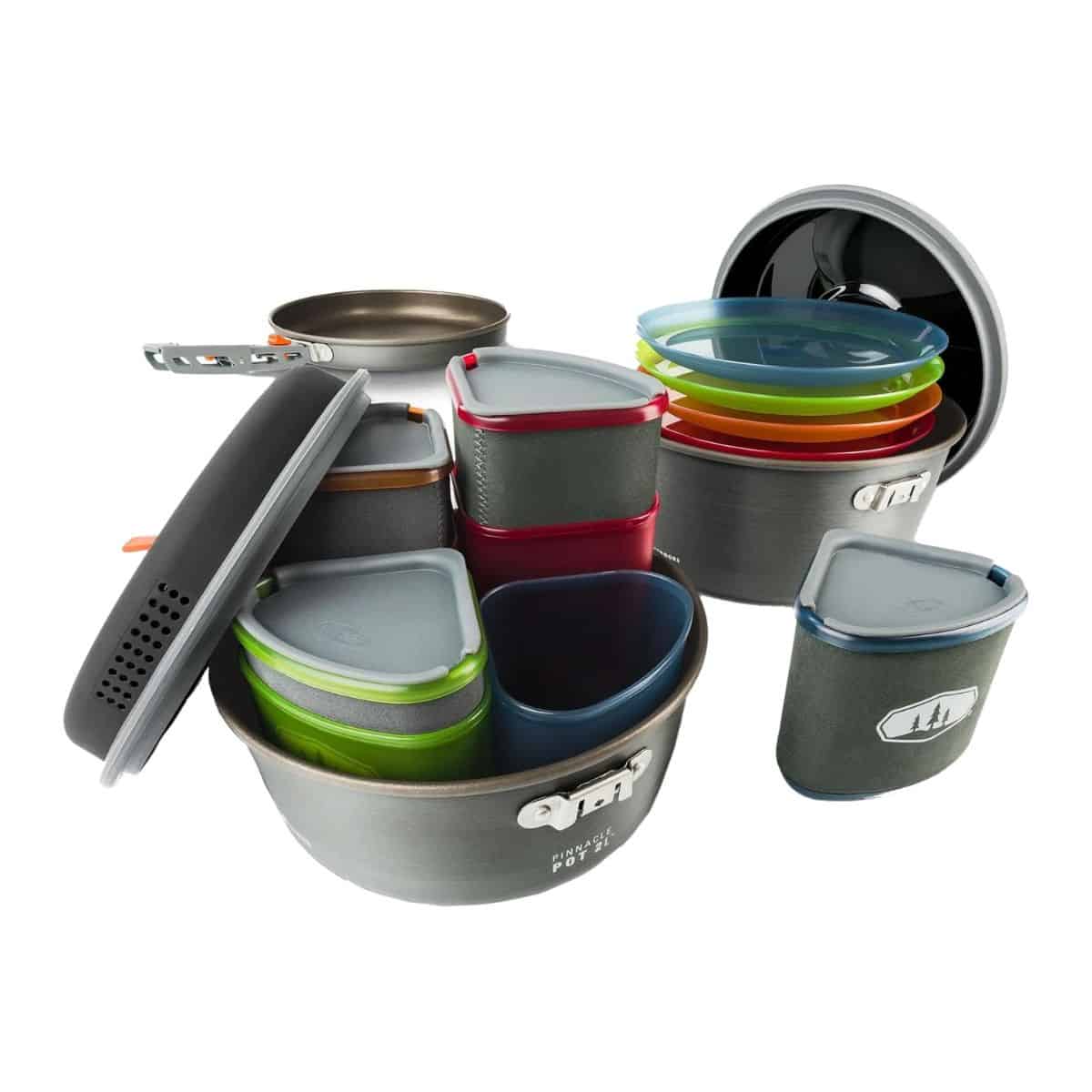 Camp Cooking Gear Essentials - Outdoor Cooking Equipment – Recommended Gear &Amp; Resources (Chapter 3) 6 gsi pinnacle camper cookset 1