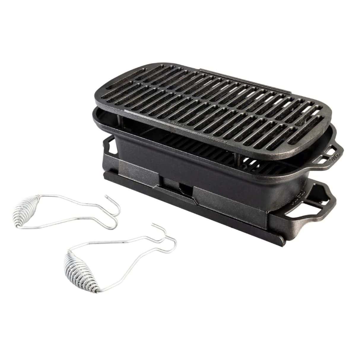 Camp Cooking Gear Essentials - Portable Grills &Amp; Bbqs – Recommended Gear &Amp; Resources (Chapter 2) 3 lodge cast iron sportsmans grill
