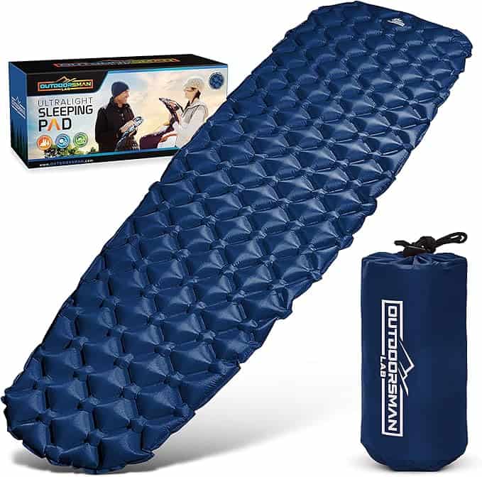 Camp Comfort Gear Essentials - Sleeping Gear: Bags, Pads, Mattresses, And Pillows – Recommended Gear &Amp; Resources (Chapter 4) 22 outdoorsman lab ultralight sleeping pad pillow set