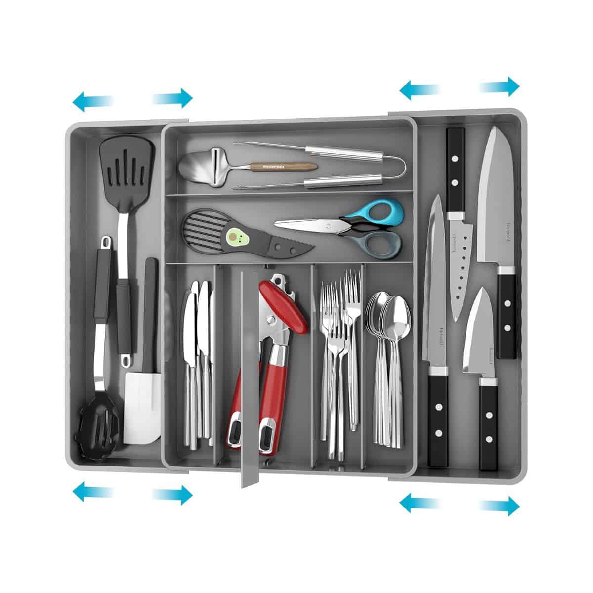 Camp Comfort Gear Essentials - Storage And Organization Helpers – Recommended Gear &Amp; Resources (Chapter 7) 5 simplehouseware expandable drawer divider set