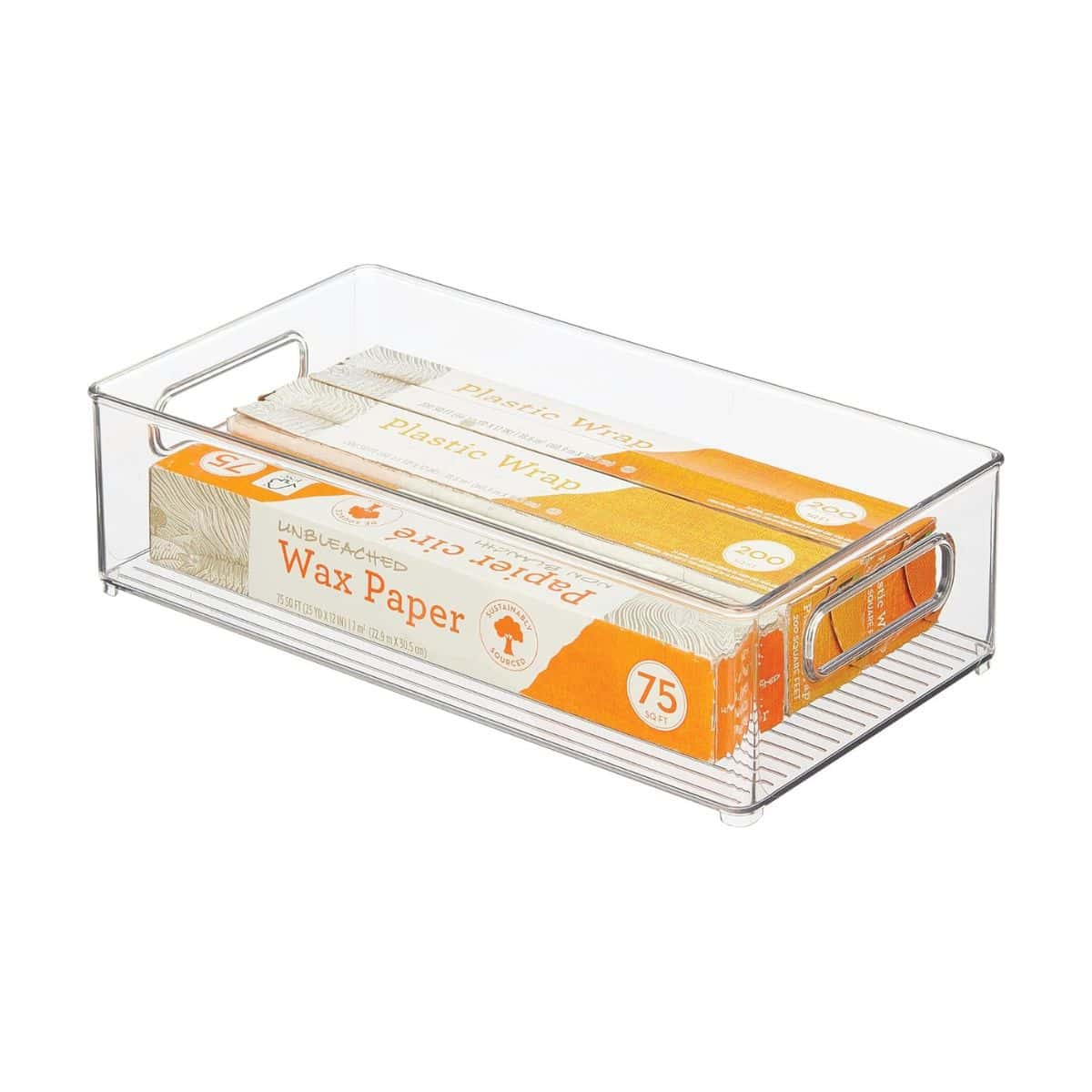 Camp Cooking Gear Essentials - Coolers, Fridge Accessories And Food Storage – Recommended Gear &Amp; Resources (Chapter 7) 11 idesign clear fridge bins various sizes