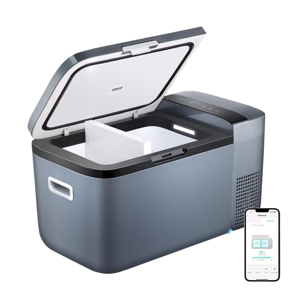 Camp Cooking Gear Essentials - Recommended Camp Kitchen Setups – Recommended Gear &Amp; Resources - Chapter 12 25 iceco vl65 dual zone fridge/freezer in camp kitchen loadouts