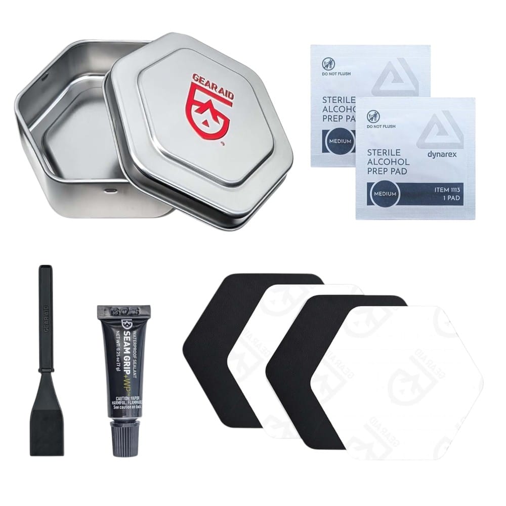 camping sleeping gear care gear aid seam grip wp camp and trail repair kit